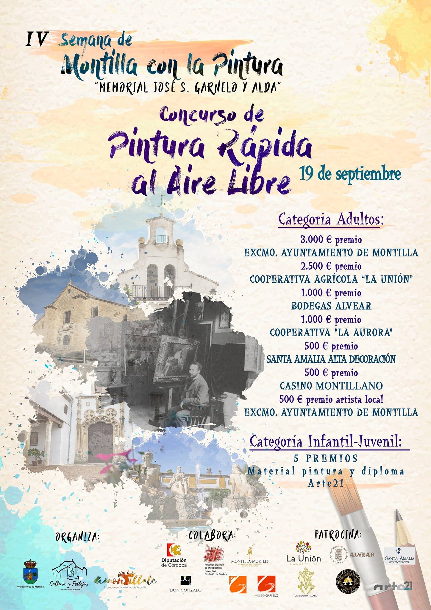 IV Concurso de Pintura Rápida al Aire Libre - Montilla (Córdoba)