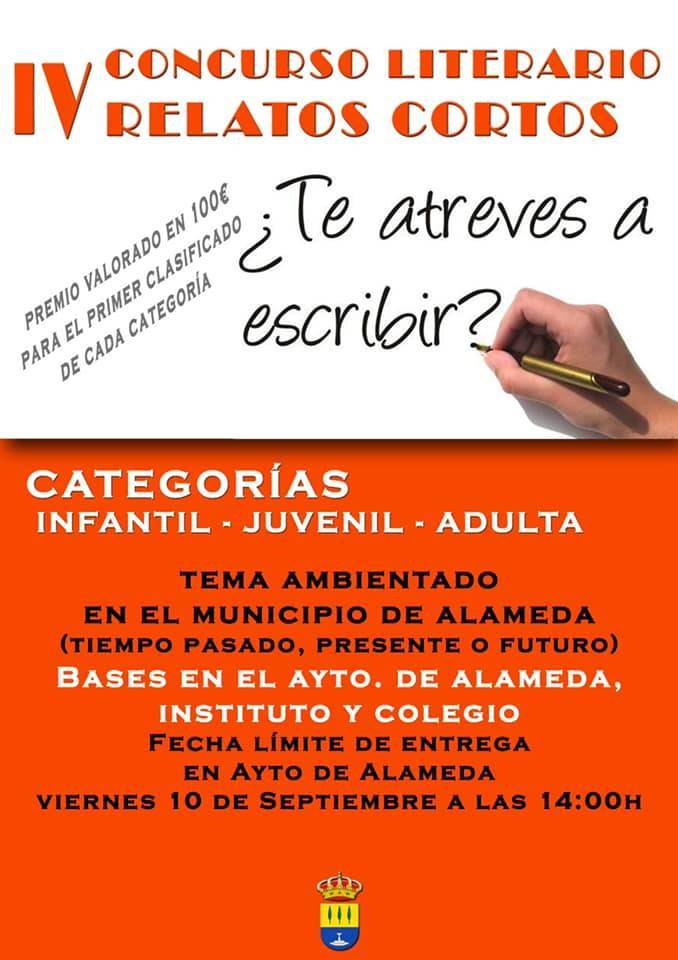 IV concurso literario de relatos cortos - Alameda (Málaga)