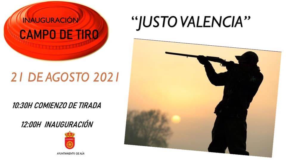 Inauguración del campo de tiro 'Justo Valencia' (2021) - Alía (Cáceres)