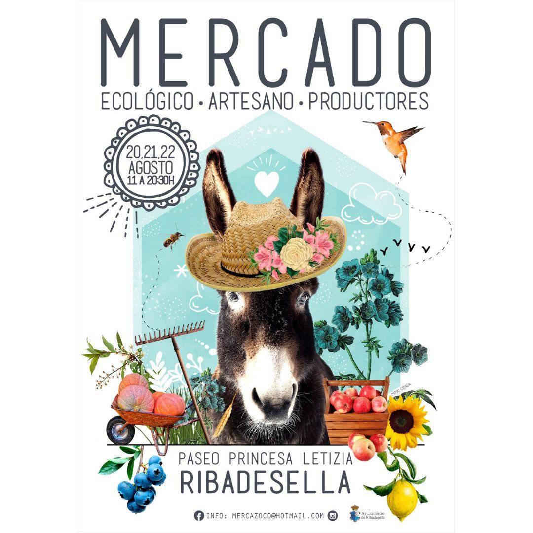 Mercado ecológico (agosto 2021) - Ribadesella (Asturias)