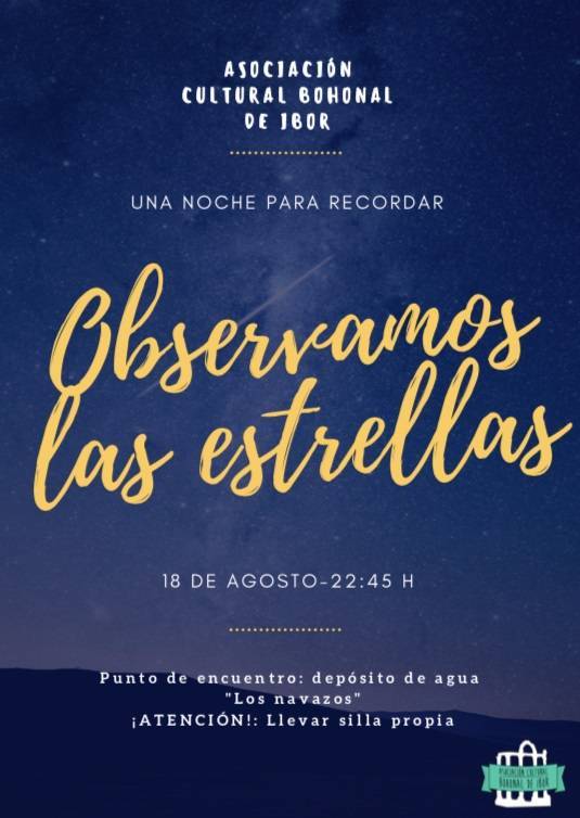 Observamos las estrellas (agosto 2021) - Bohonal de Ibor (Cáceres)