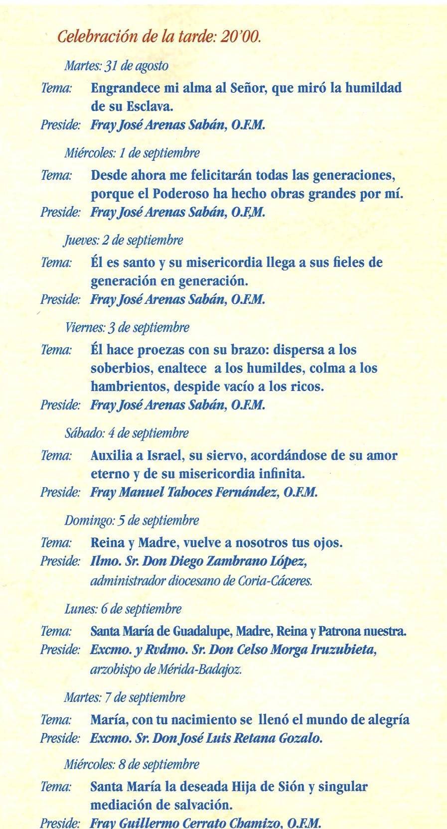 Peregrinación y fiestas mayores (2021) - Guadalupe (Cáceres) 3