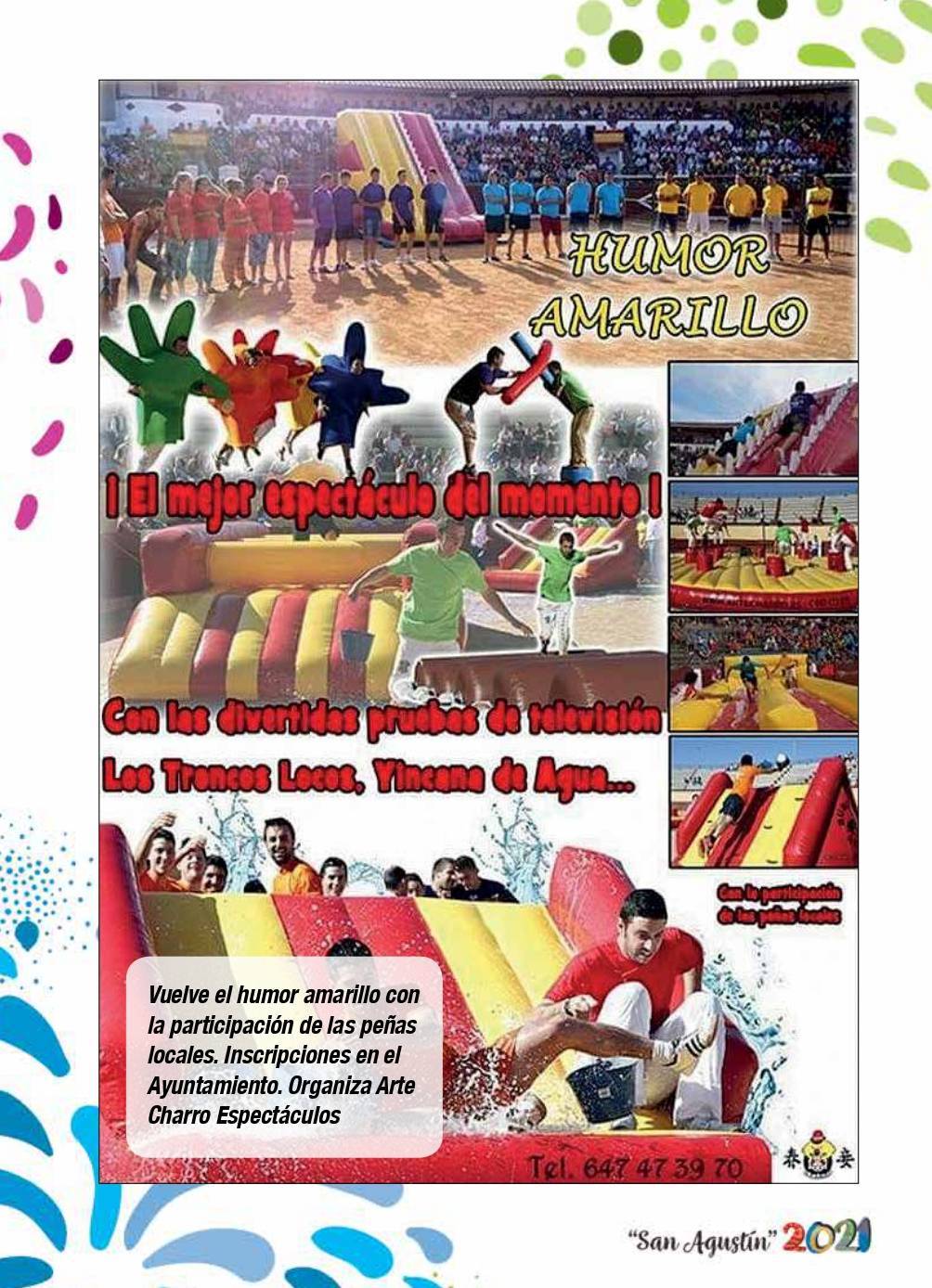 Programa de ferias y fiestas de San Agustín (2021) - Fermoselle (Zamora) 6