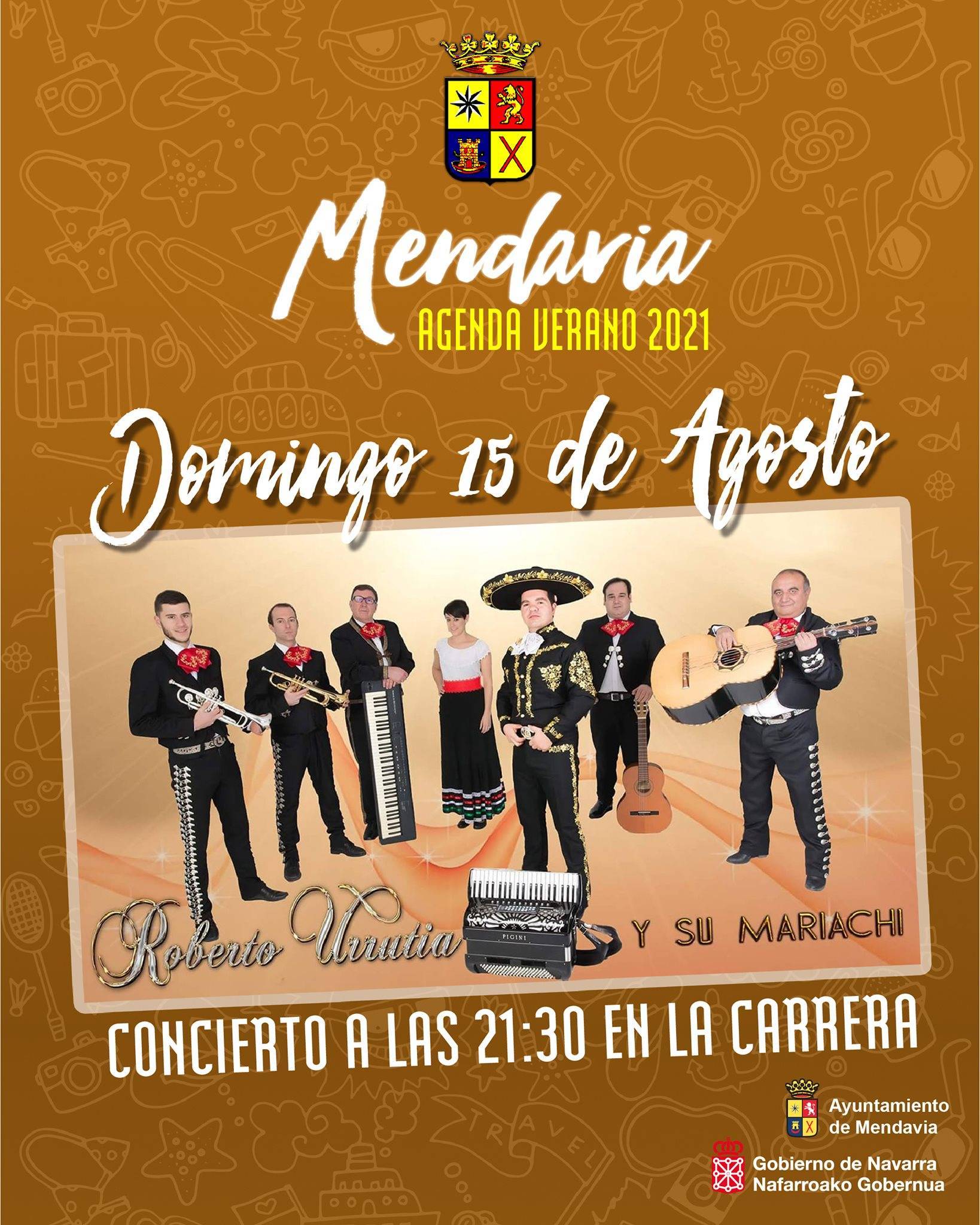 Roberto Urrutia y su mariachi (2021) - Mendavia (Navarra)