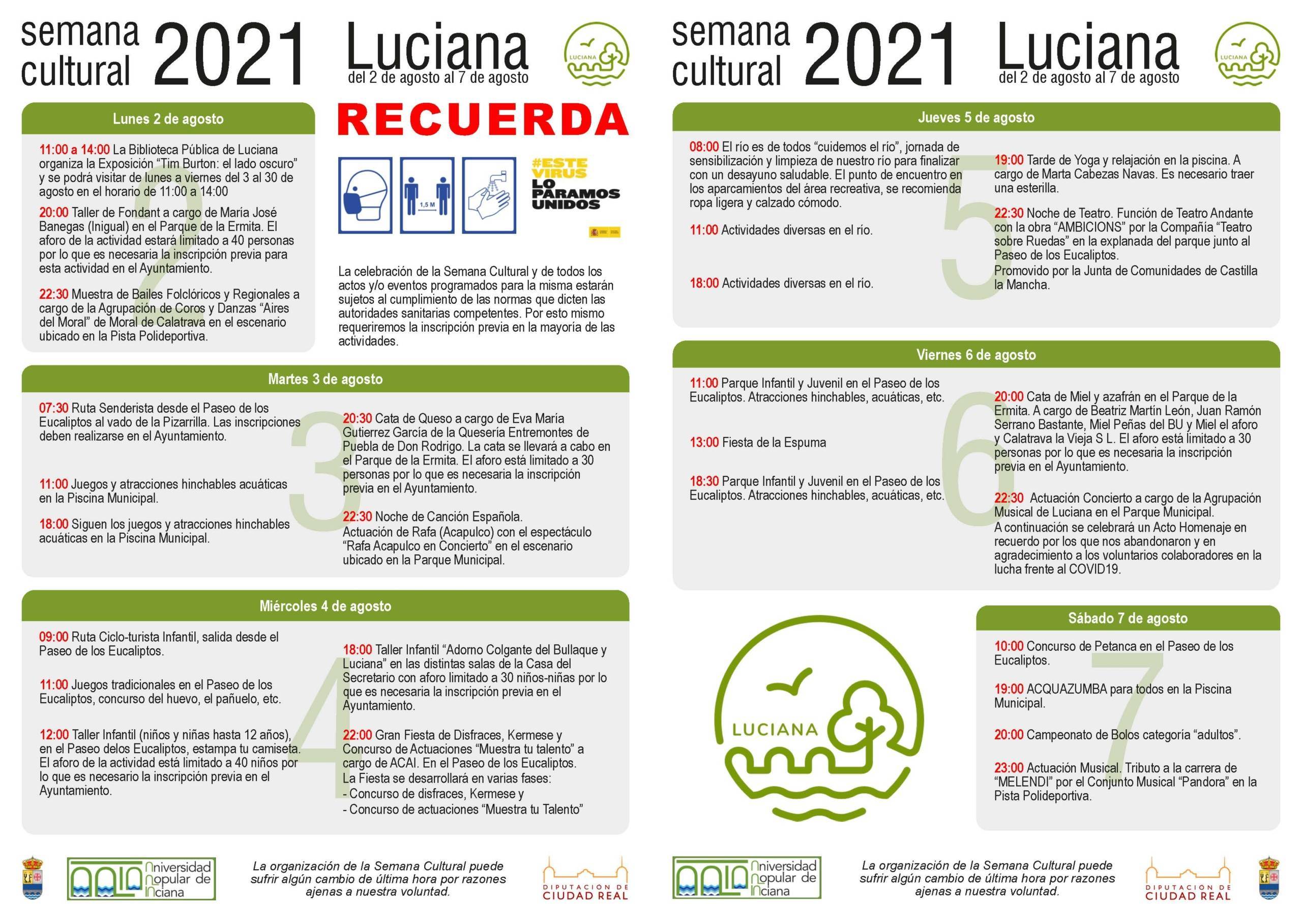 Semana Cultural (2021) - Luciana (Ciudad Real) 2