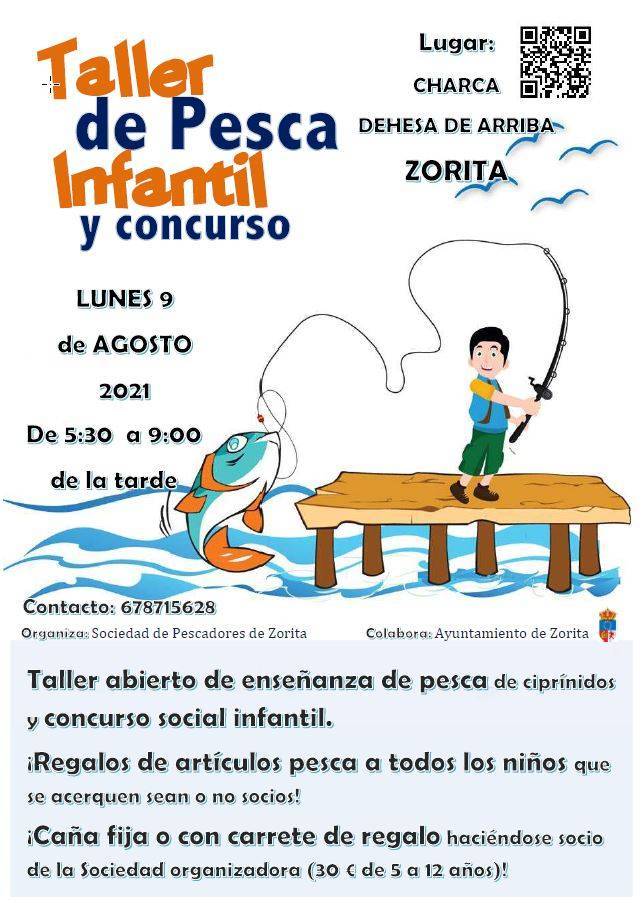 Taller de pesca infantil (2021) - Zorita (Cáceres)