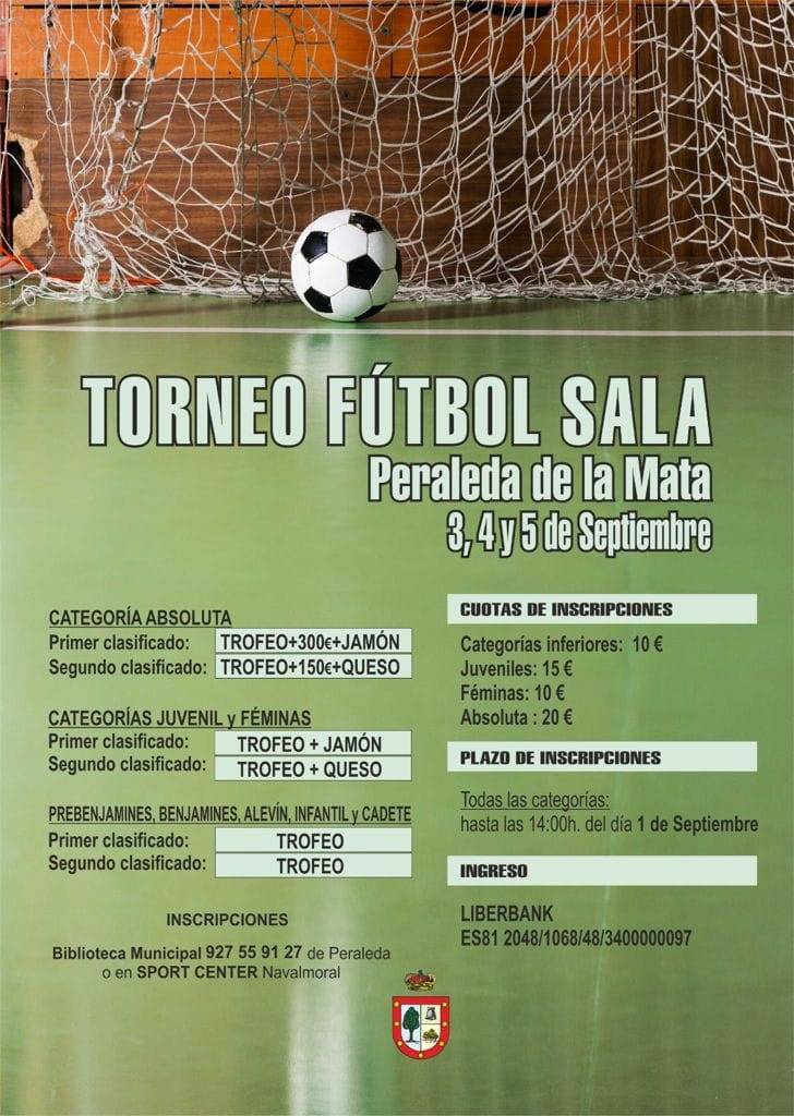 Torneo de fútbol sala (2021) - Peraleda de la Mata (Cáceres)
