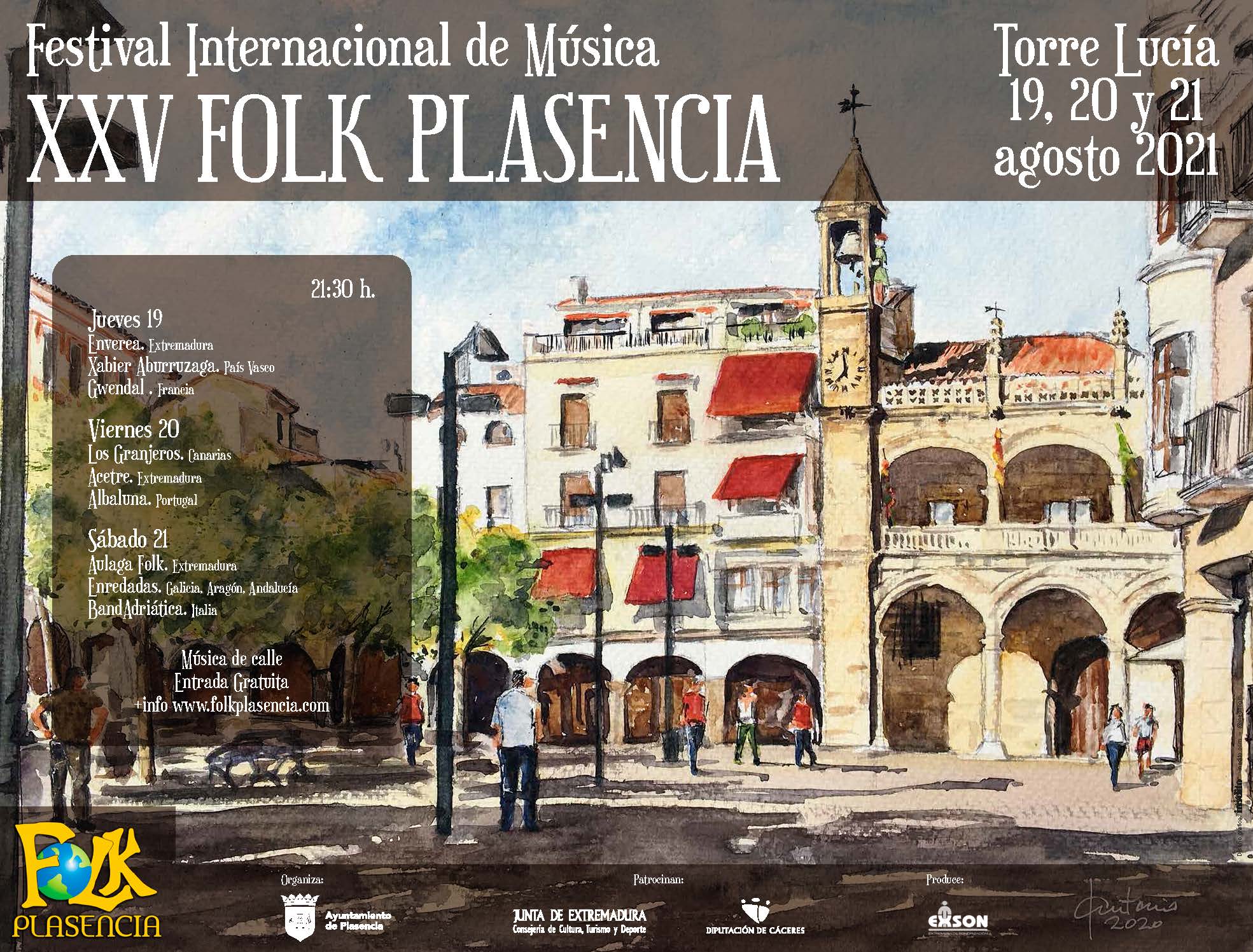 XXV Festival Internacional de Música Folk - Plasencia (Cáceres)
