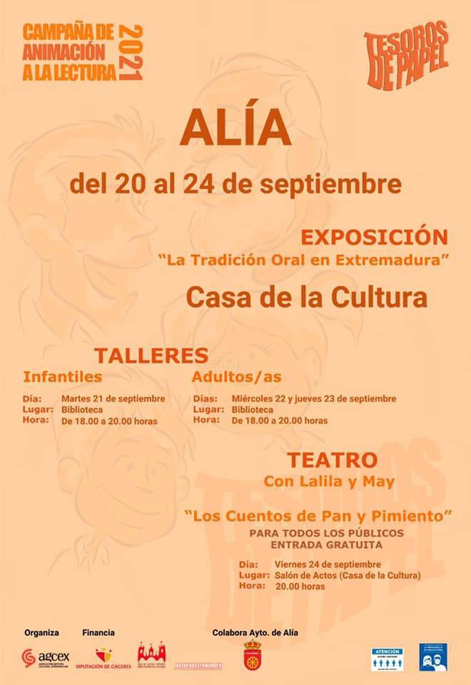 Campaña de animación a la lectura (2021) - Alía (Cáceres)