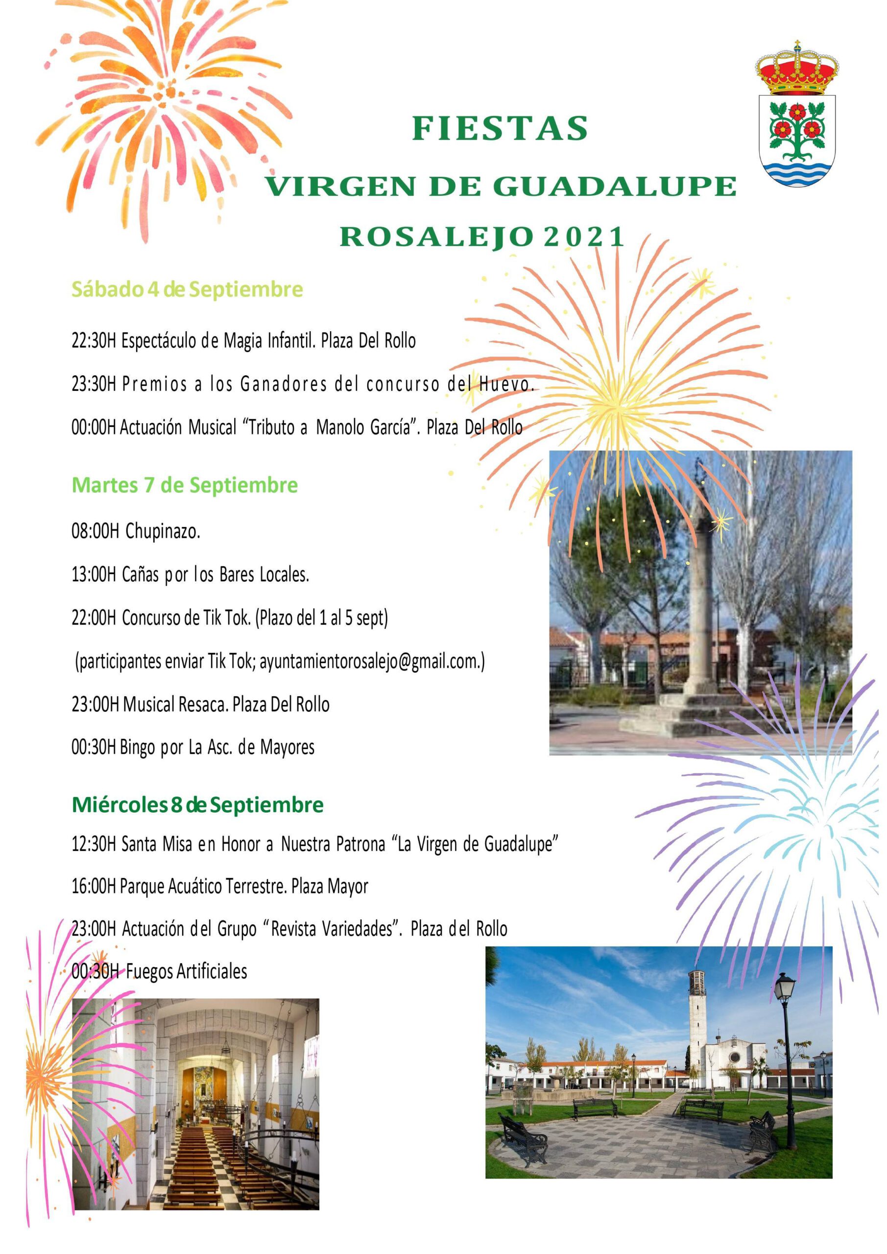 Fiestas de la Virgen de Guadalupe (2021) - Rosalejo (Cáceres)