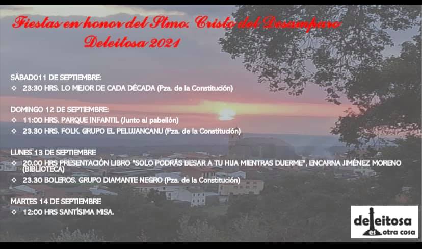 Fiestas del Cristo del Desamparo (2021) - Deleitosa (Cáceres)