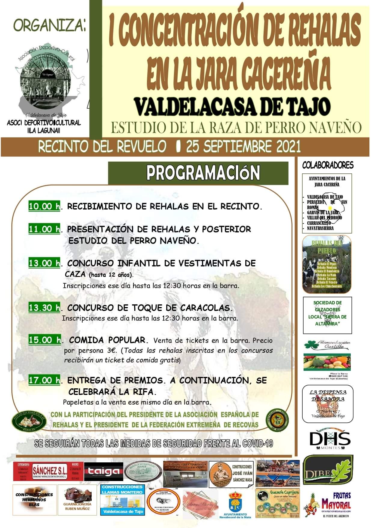 I Concentración de Rehalas en la Jara Cacereña - Valdelacasa de Tajo (Cáceres)