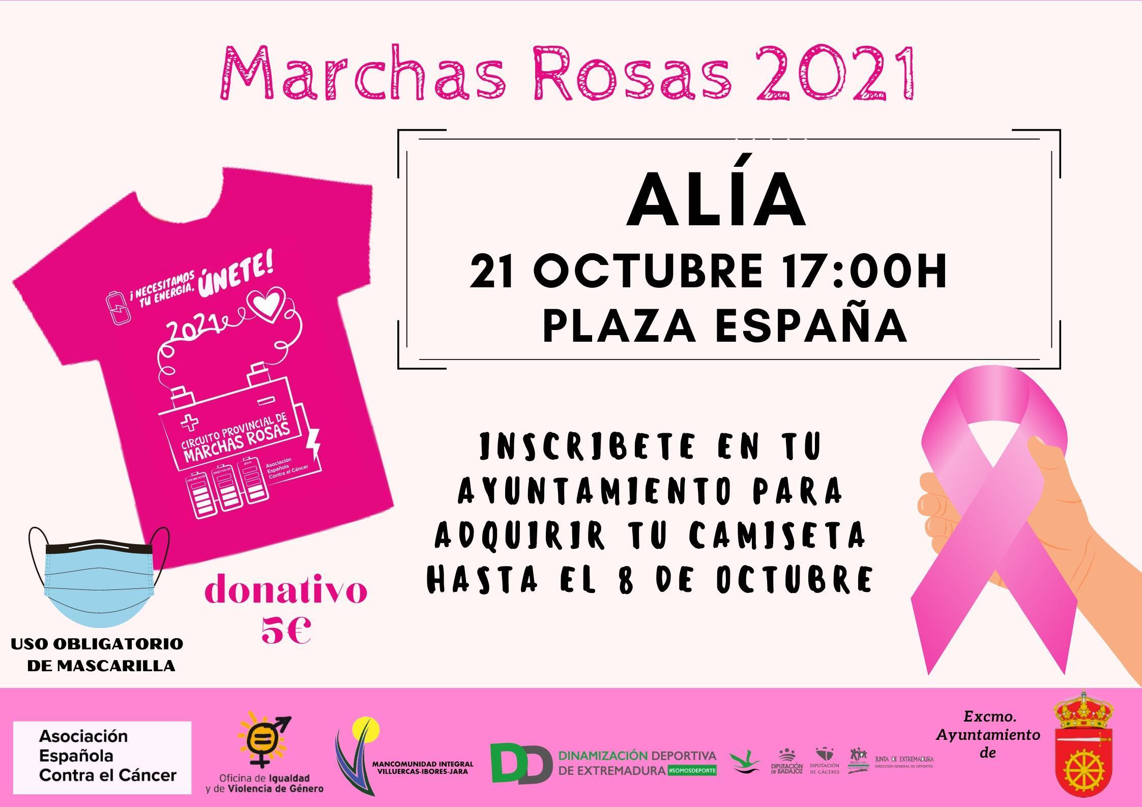 Marchas rosas (2021) - Alía (Cáceres)