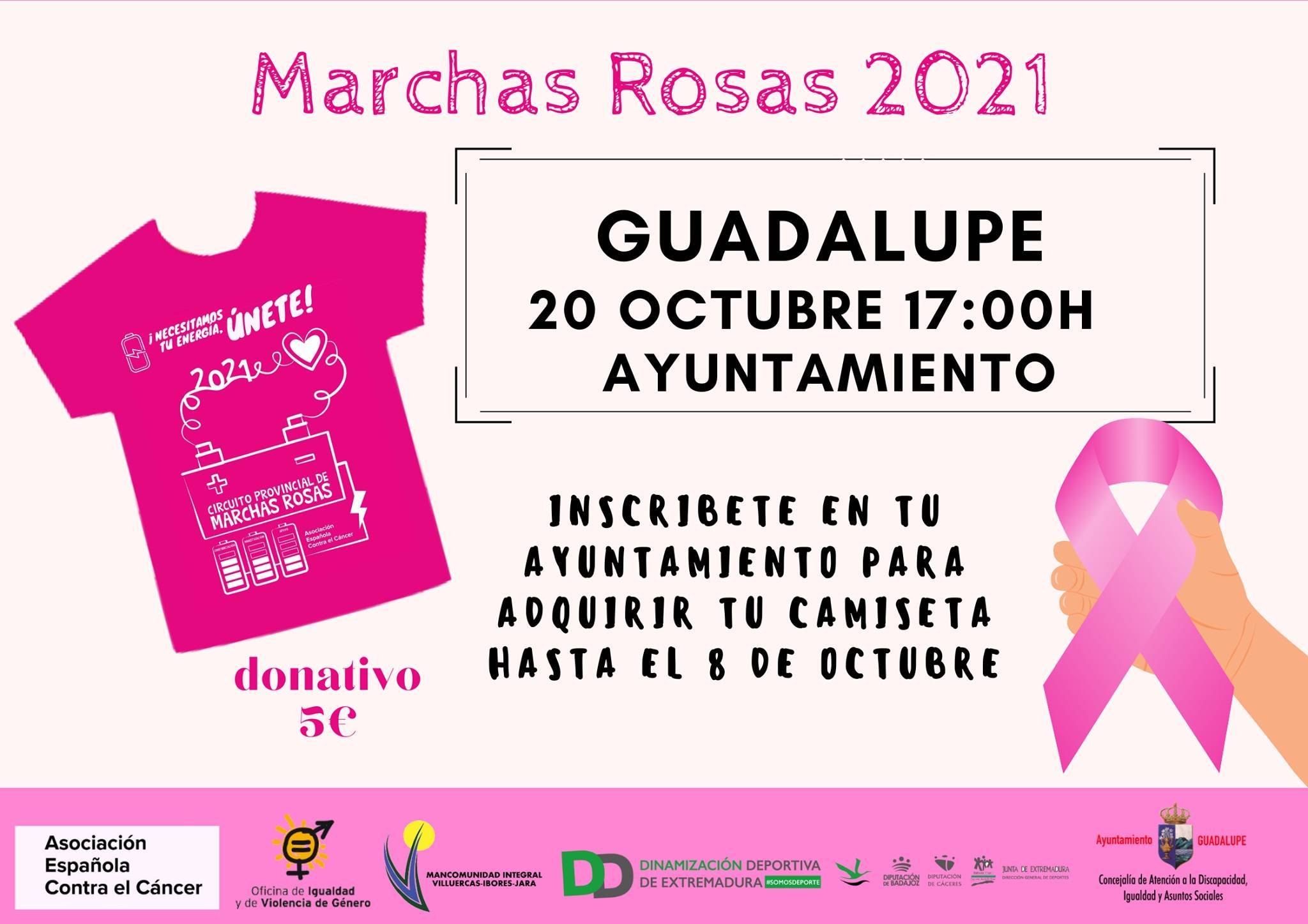 Marchas rosas (2021) - Guadalupe (Cáceres)