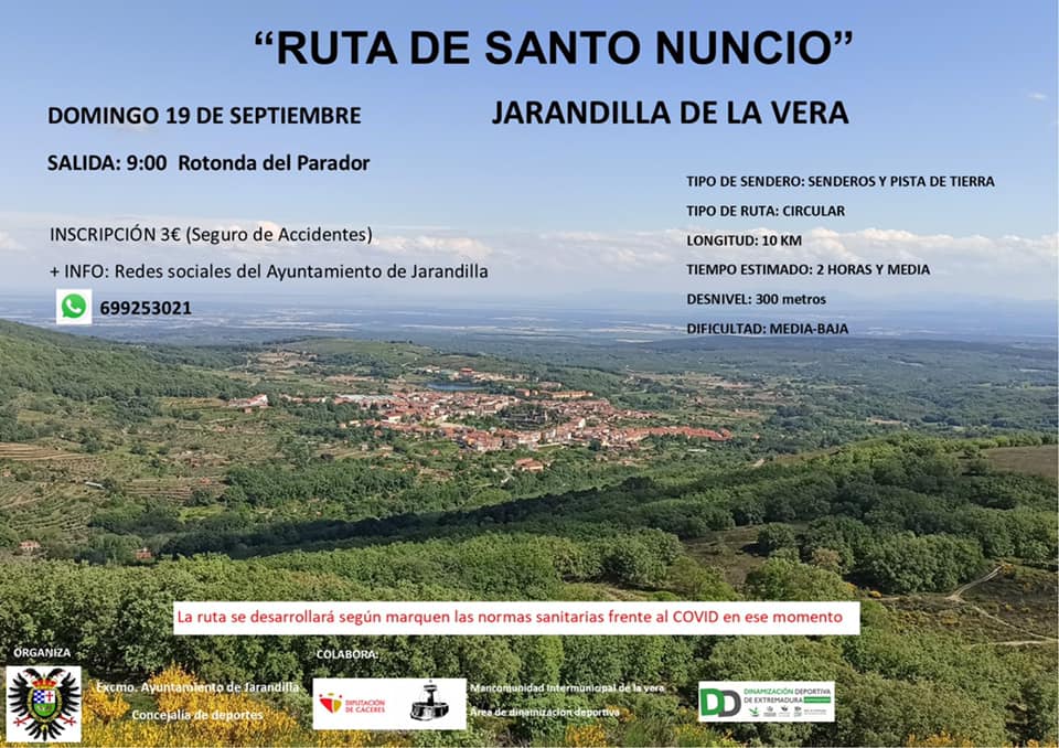Ruta de Santo Nuncio (2021) - Jarandilla de la Vera (Cáceres)