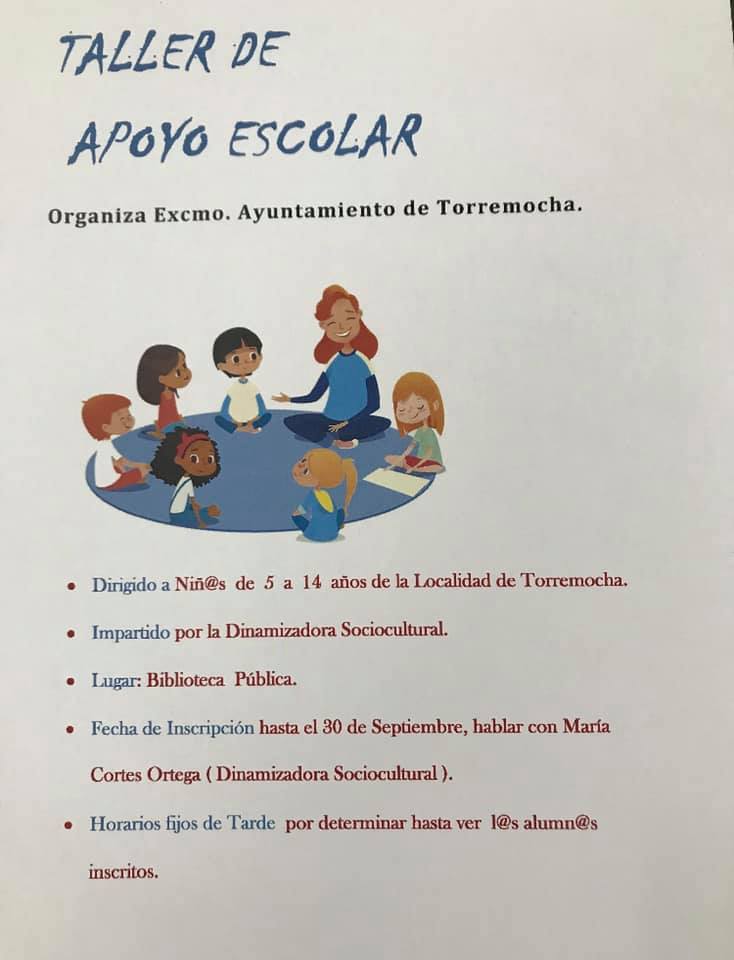 Taller de apoyo escolar (2021) - Torremocha (Cáceres)