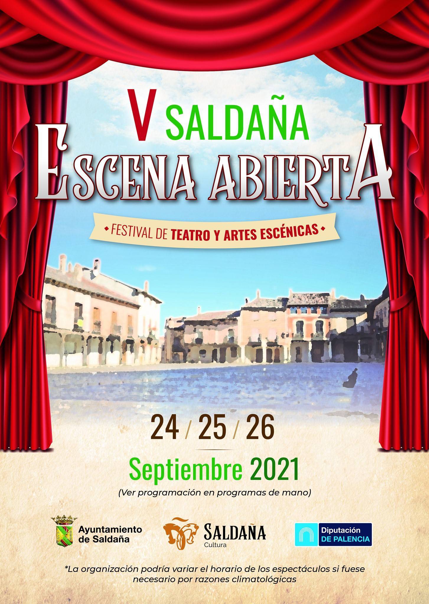V Festival de Teatro y Artes Escénicas - Saldaña (Palencia)