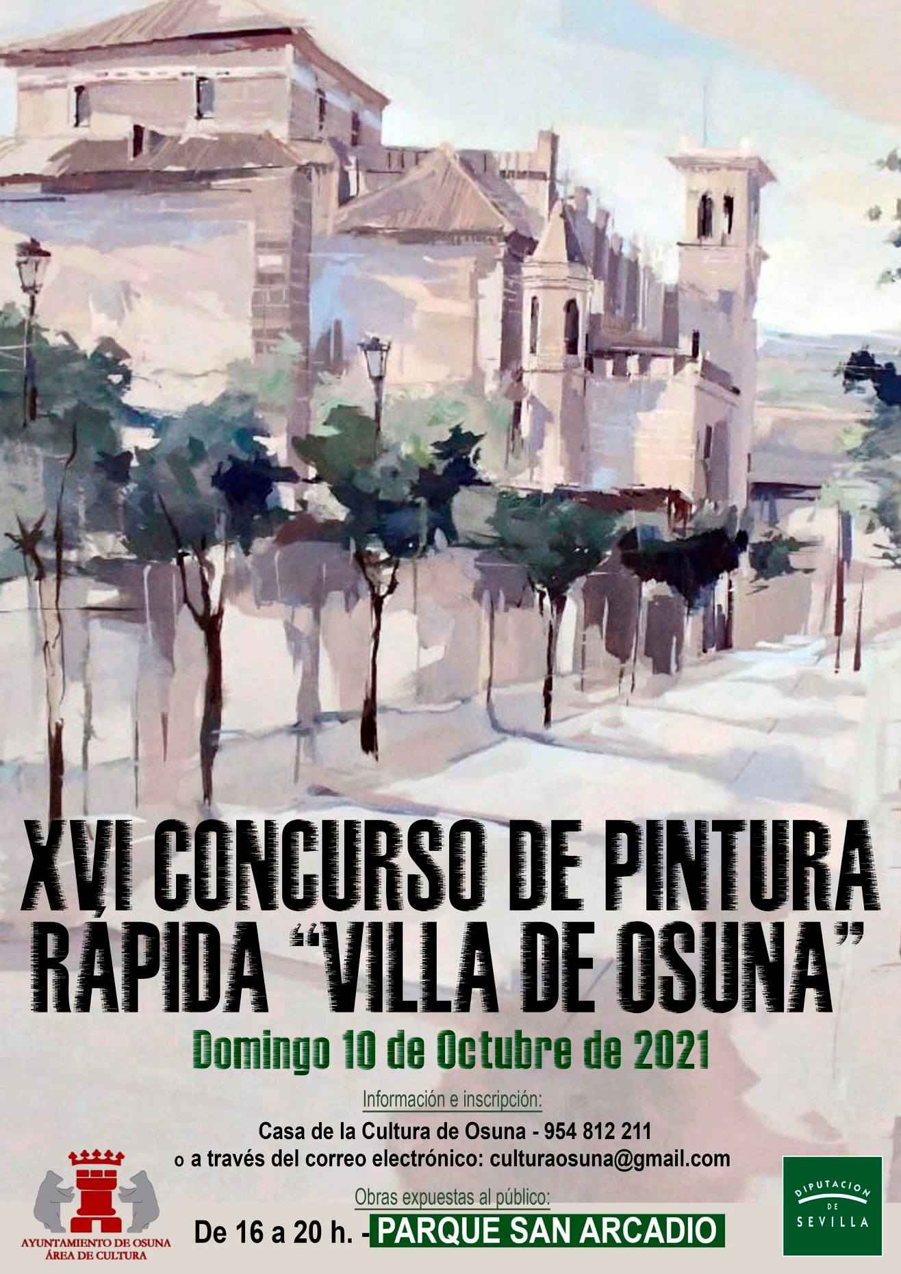 XVI Concurso de Pintura Rápida 'Villa de Osuna' - Osuna (Sevilla)