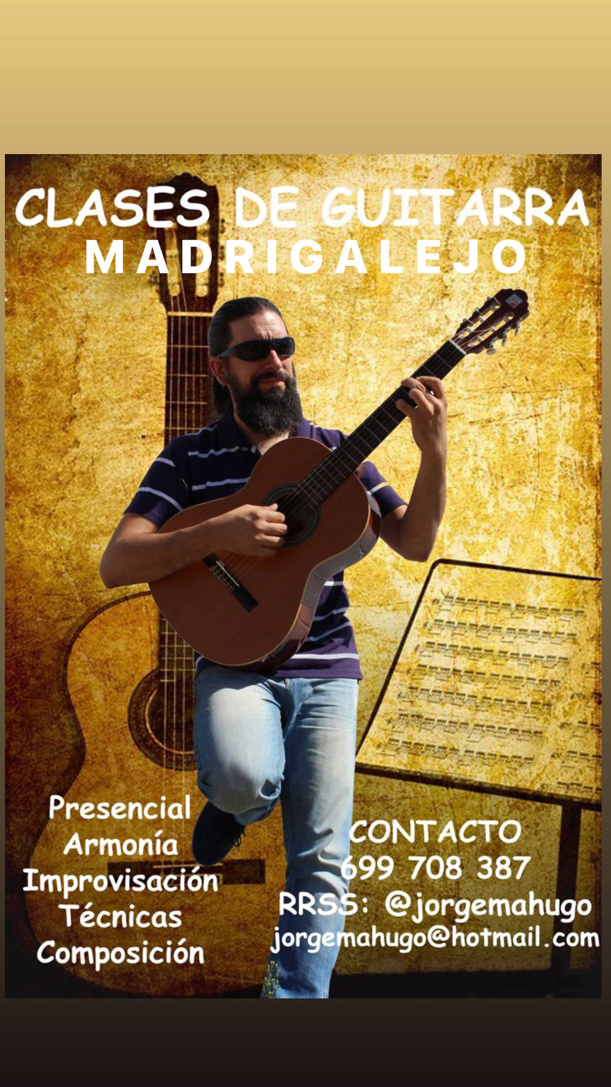 Clases de guitarra (2021) - Madrigalejo (Cáceres)