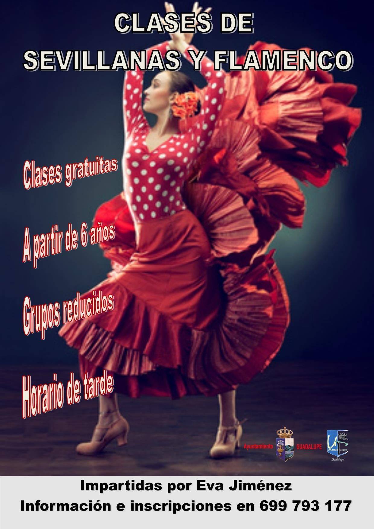 Clases de sevillanas y flamenco (2021) - Guadalupe (Cáceres)