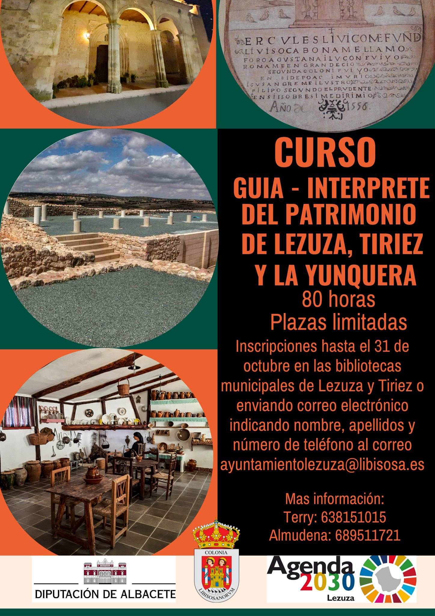 Curso de guía - intérprete del patrimonio (2021) - Lezuza (Albacete)