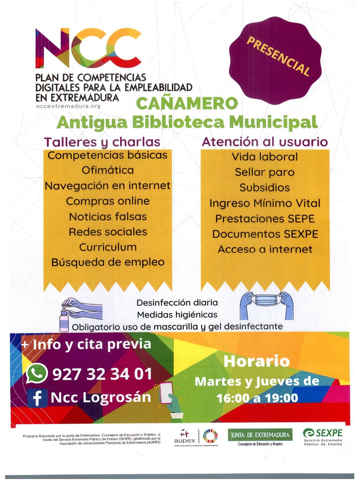 Cursos NCC (octubre 2021) - Cañamero (Cáceres) 1