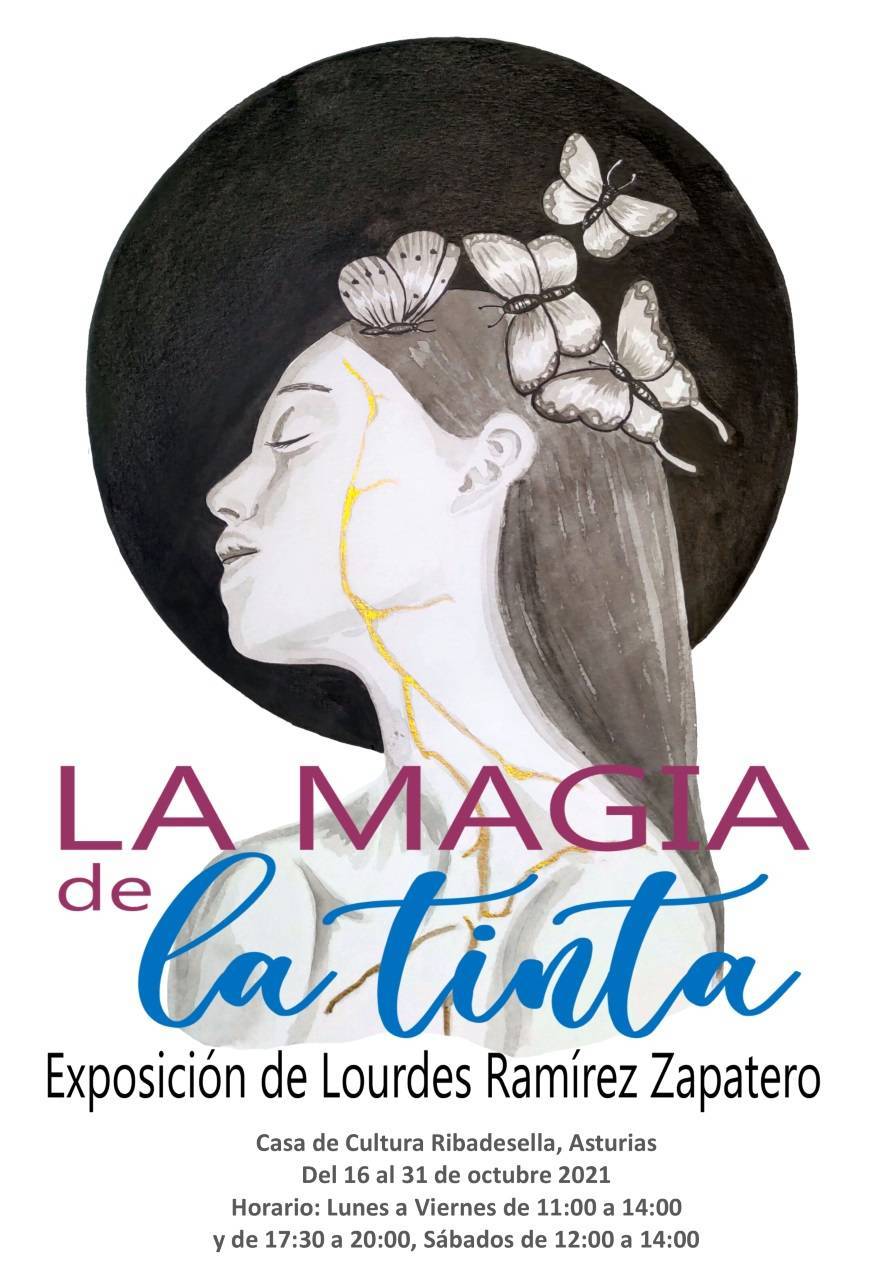 Exposición 'La magia de la tinta' (2021) - Ribadesella (Asturias)