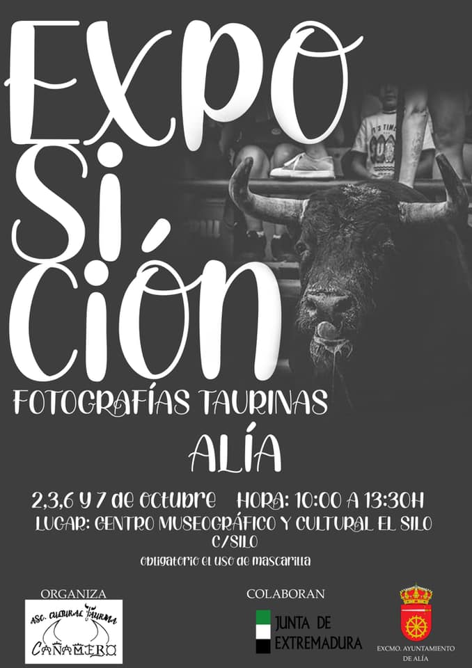 Exposición de fotografías taurinas (2021) - Alía (Cáceres)