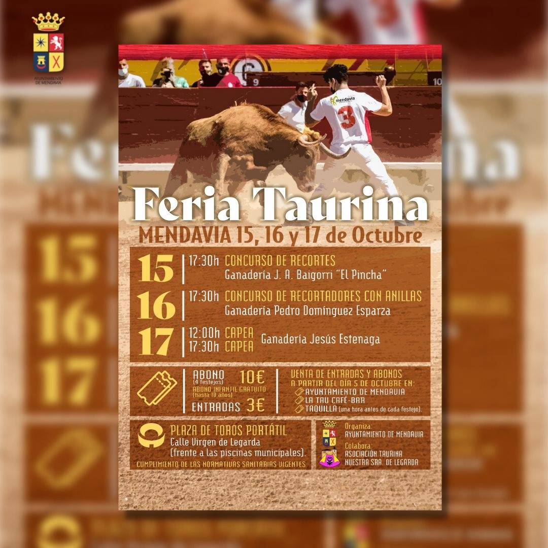 Feria taurina (octubre 2021) - Mendavia (Navarra)