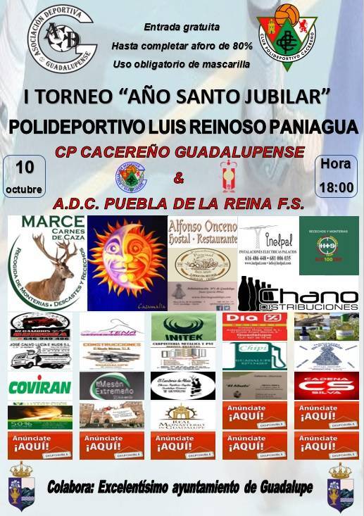 I torneo de fútbol sala 'Año Santo Jubilar' - Guadalupe (Cáceres)