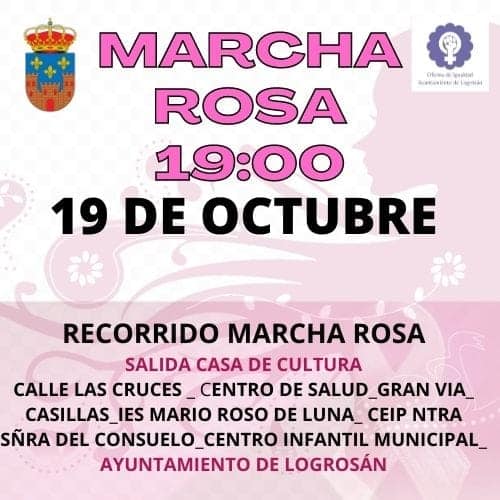 Marcha rosa (2021) - Logrosán (Cáceres) 1