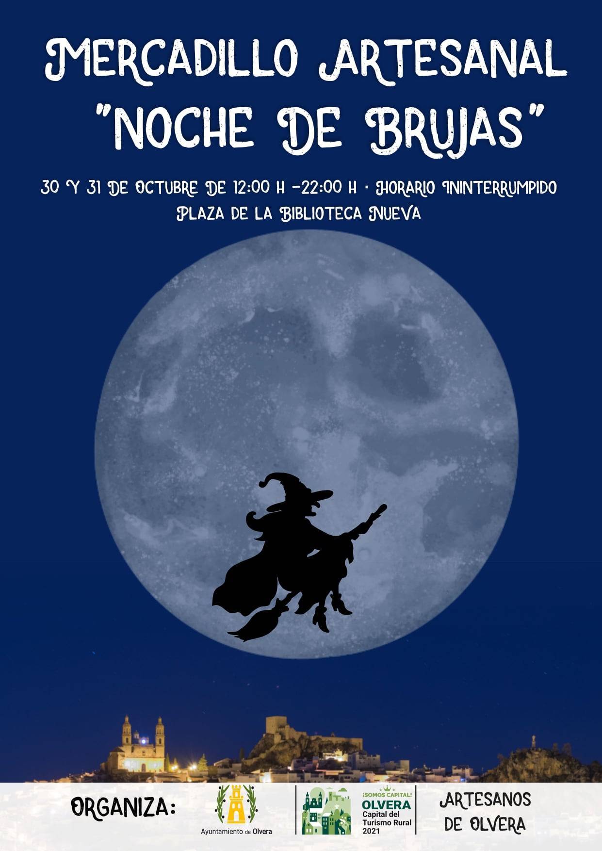 Mercadillo artesanal 'Noche de brujas' (2021) - Olvera (Cádiz) 1