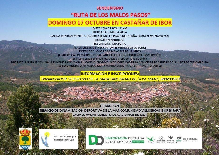 Ruta de los Malos Pasos (2021) - Castañar de Ibor (Cáceres)
