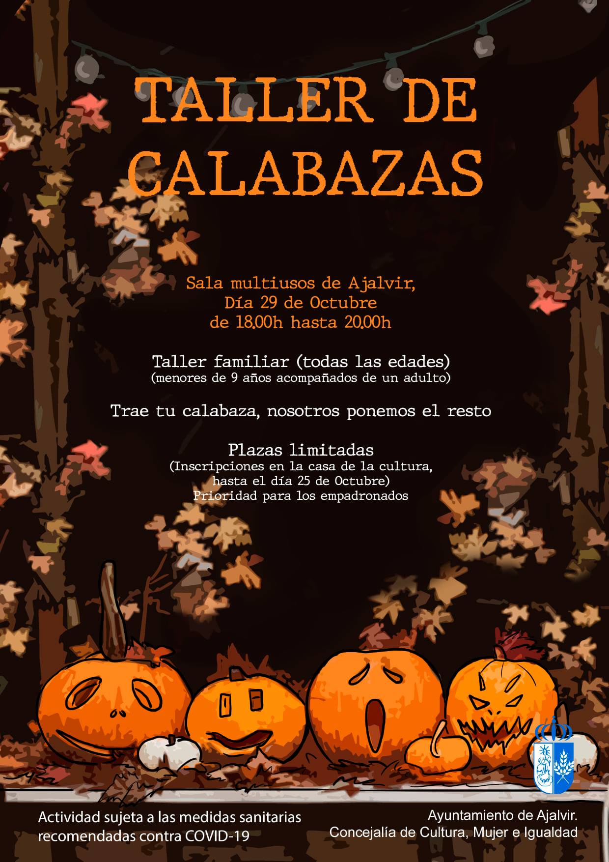 Taller de calabazas (2021) - Ajalvir (Madrid)