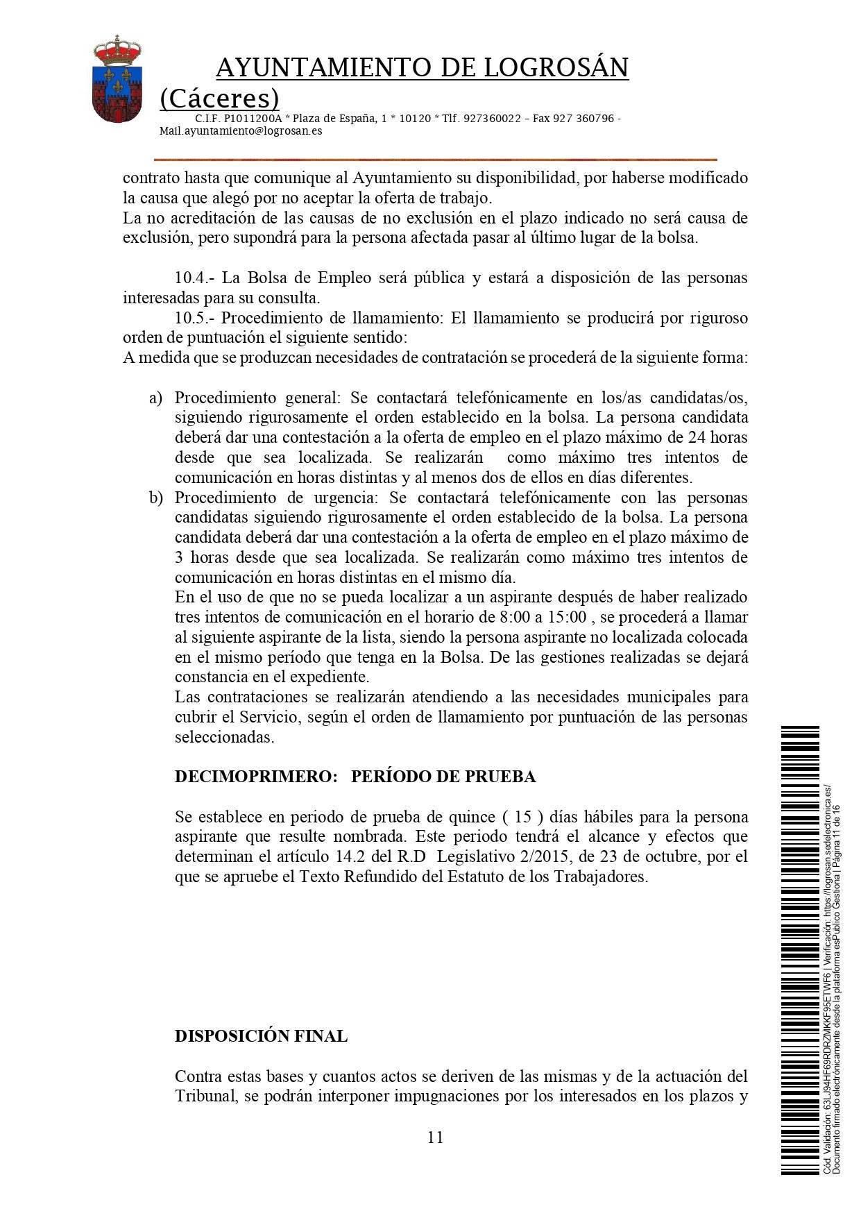 Técnicos-as auxiliar de biblioteca y dinamizador-a cultural (2021) - Logrosán (Cáceres) 11