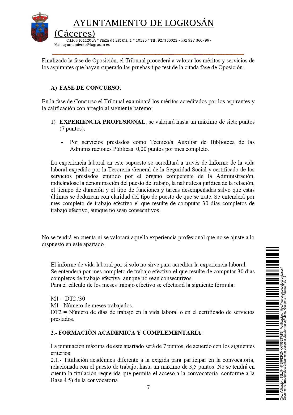 Técnicos-as auxiliar de biblioteca y dinamizador-a cultural (2021) - Logrosán (Cáceres) 7
