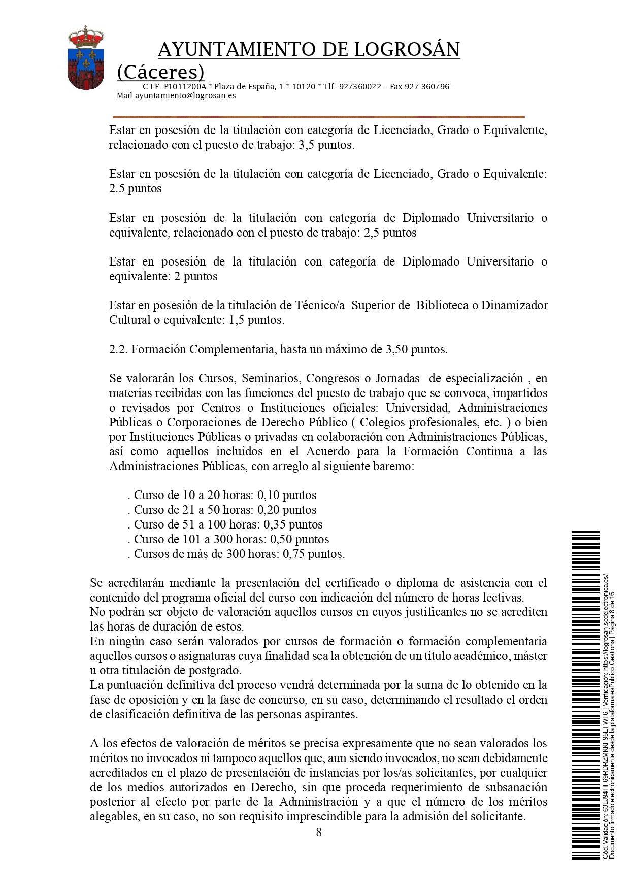 Técnicos-as auxiliar de biblioteca y dinamizador-a cultural (2021) - Logrosán (Cáceres) 8