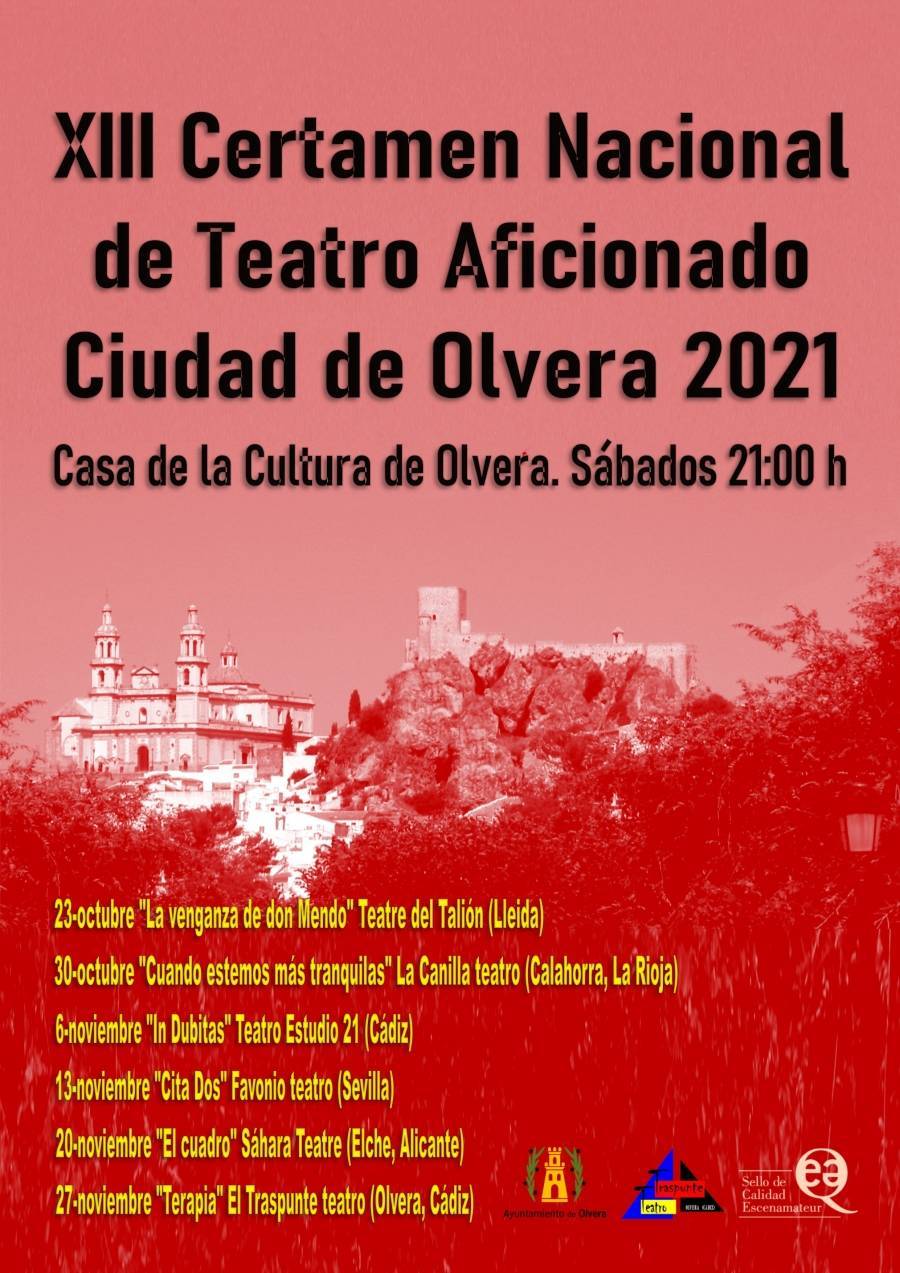 XIII Certamen Nacional de Teatro Aficionado - Olvera (Cádiz)