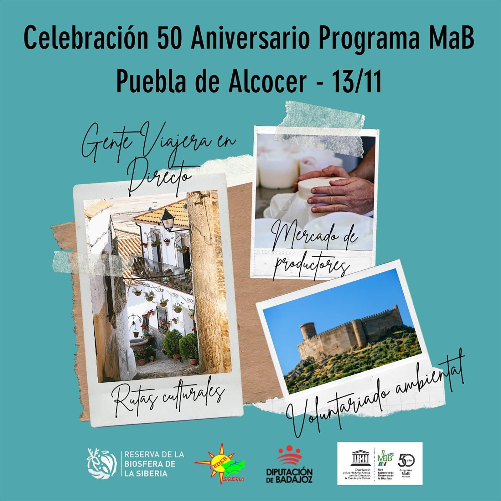 50 aniversario programa MaB - Puebla de Alcocer (Badajoz) 1