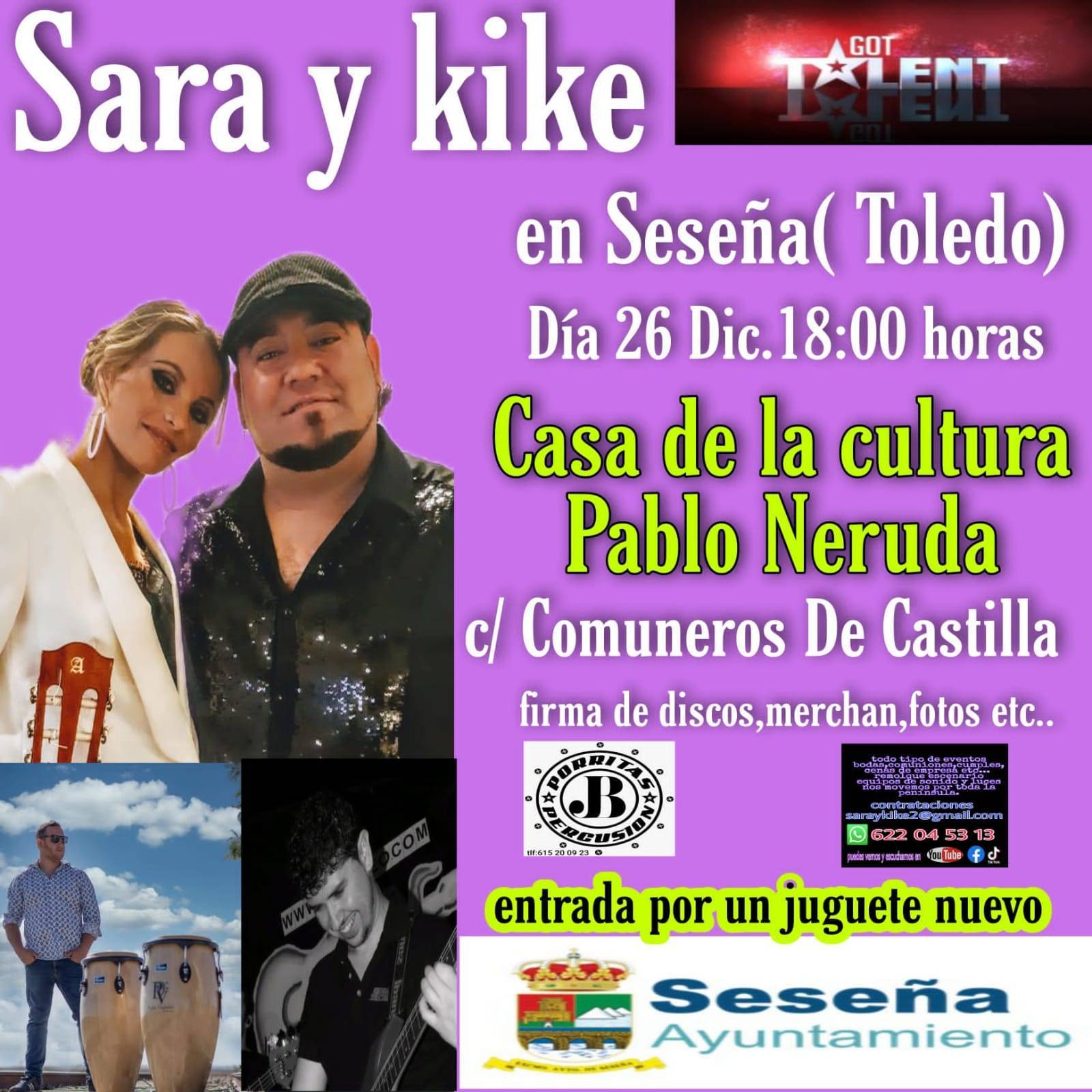 Concierto de Sara y Kike (2021) - Seseña (Toledo)