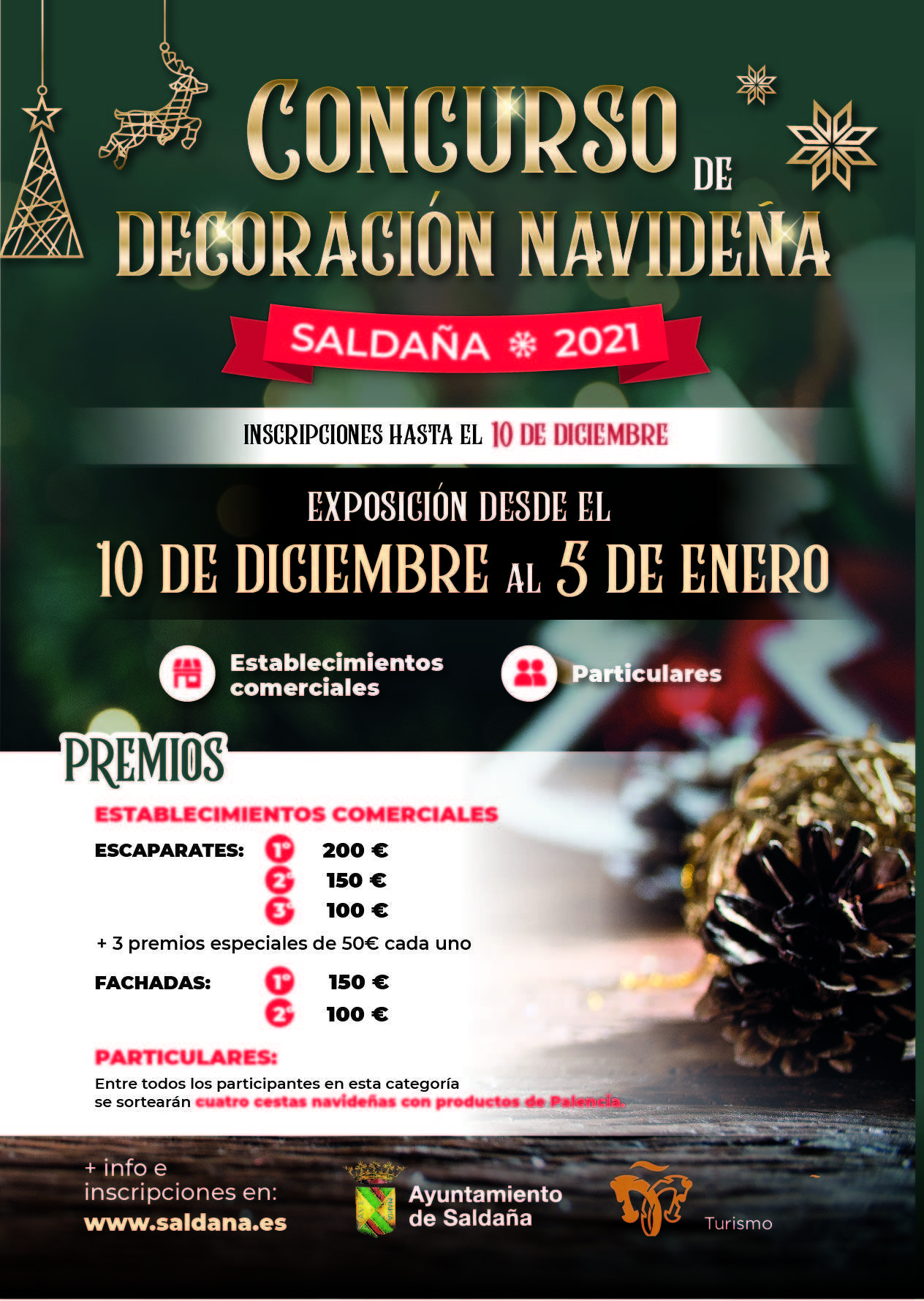 Concurso de decoración navideña (2021) - Saldaña (Palencia)