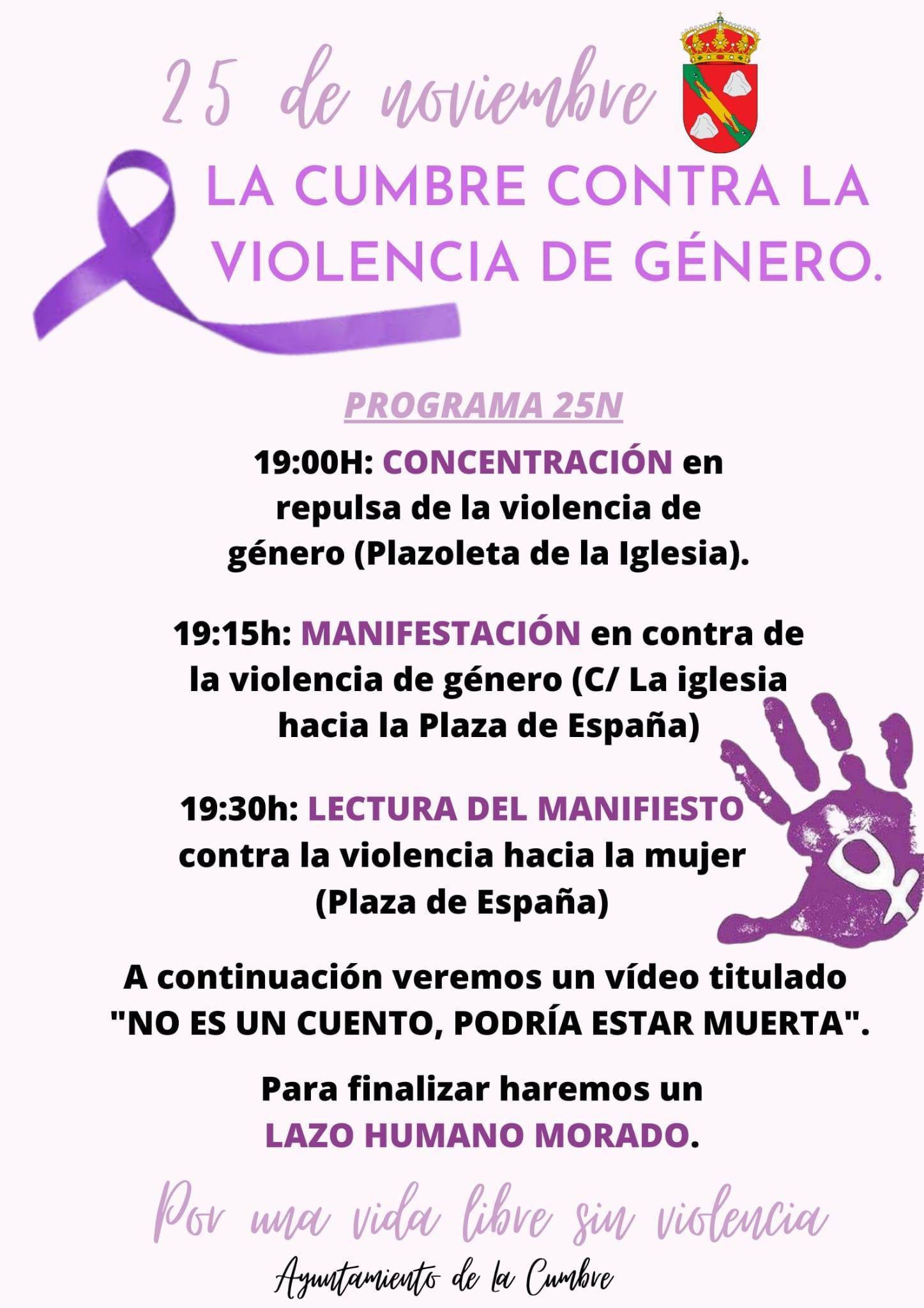 Día Internacional Contra la Violencia de Género (2021) - La Cumbre (Cáceres)