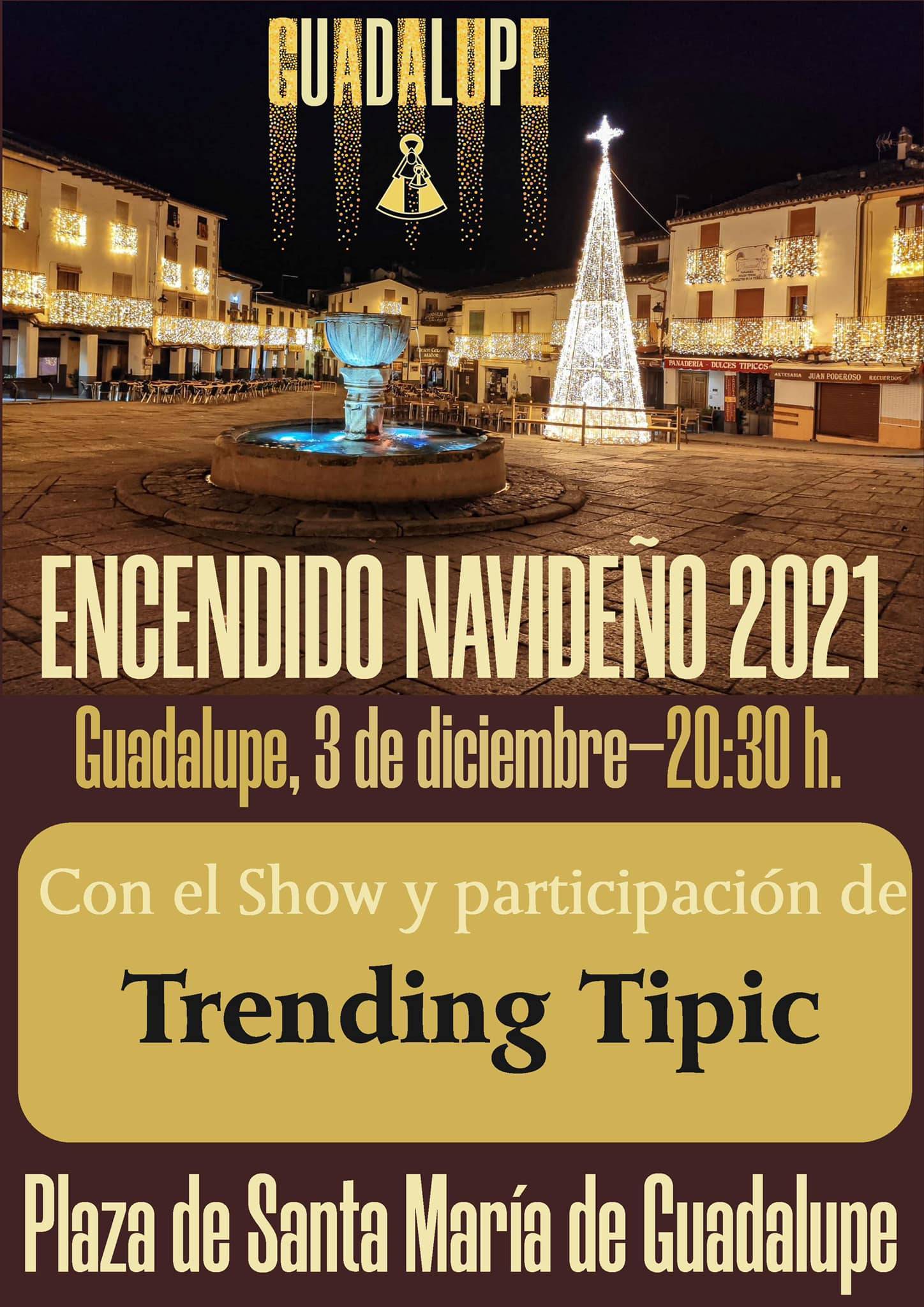 Encendido navideño (2021) - Guadalupe (Cáceres) 2