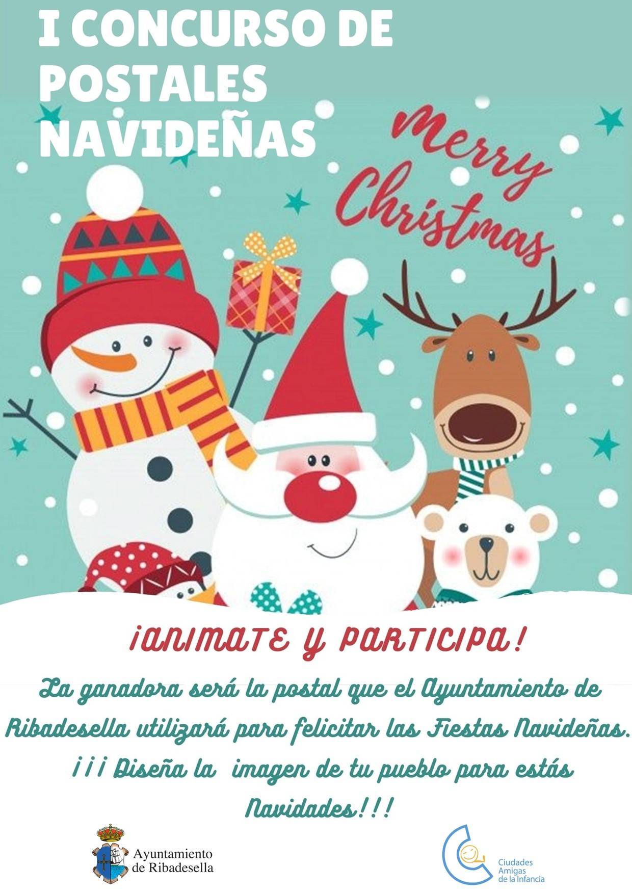 I Concurso de Postales Navideñas - Ribadesella (Asturias)
