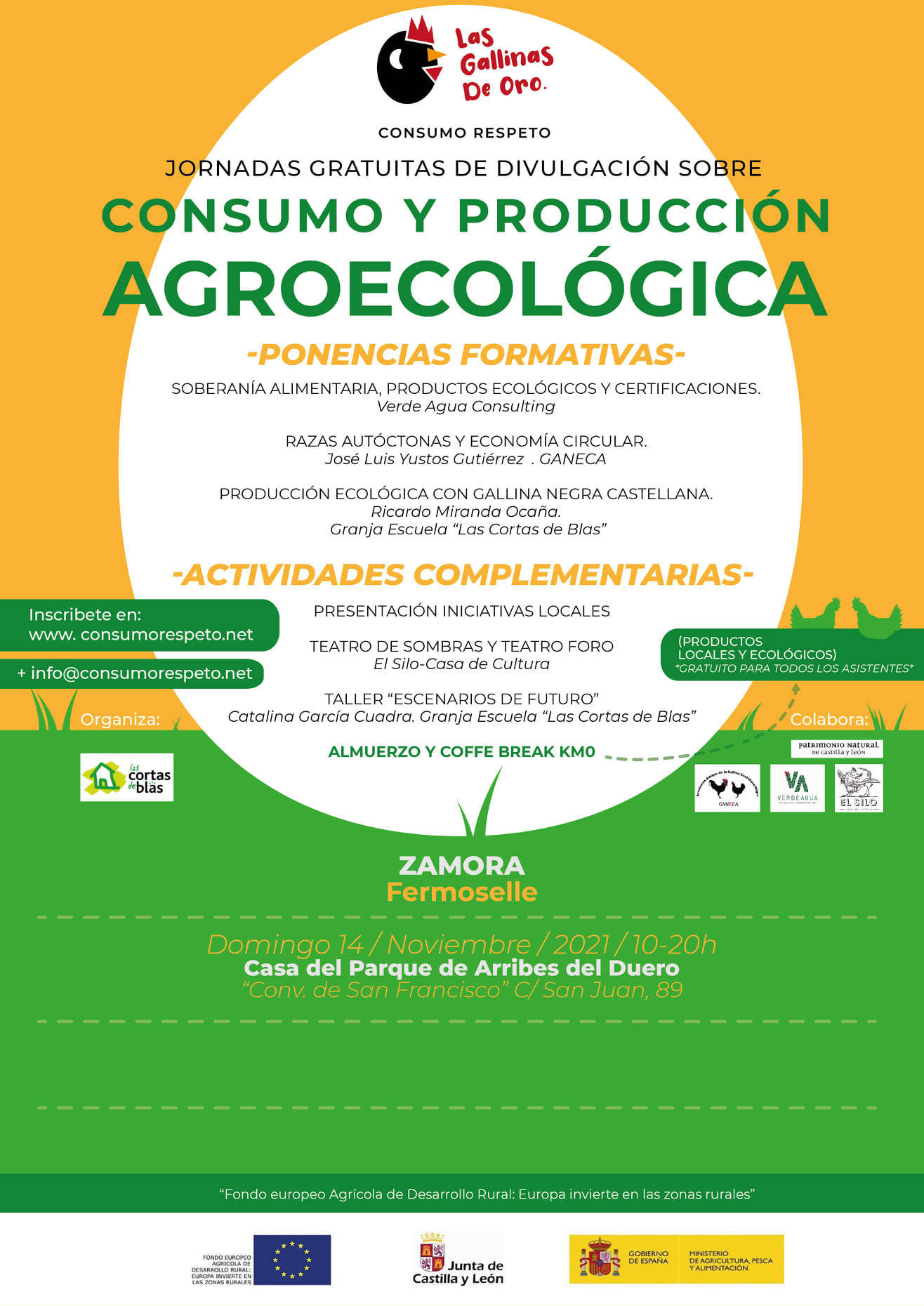 Jornadas sobre el consumo y producción agroecológica (2021) - Fermoselle (Zamora)