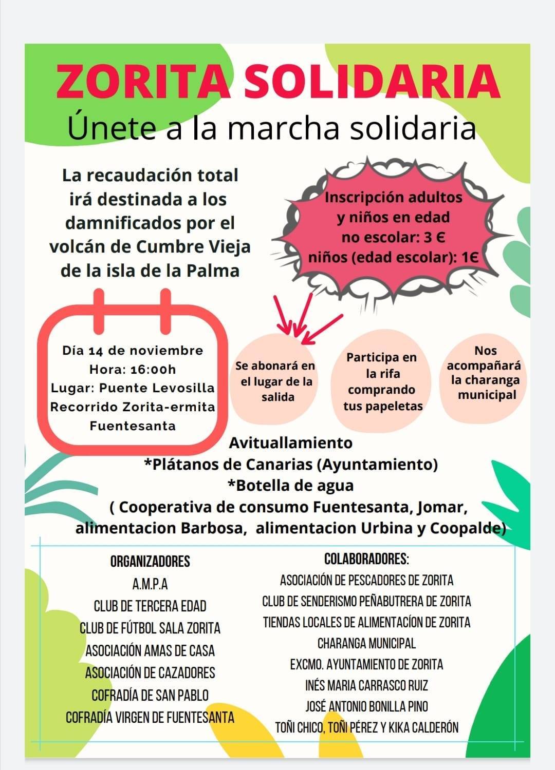 Marcha solidaria (noviembre 2021) - Zorita (Cáceres)