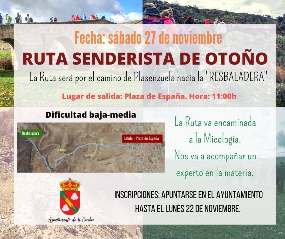 Ruta senderista de otoño (2021) - La Cumbre (Cáceres)