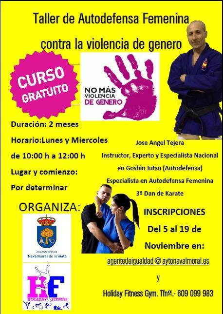 Taller de autodefensa femenina (2021) - Navalmoral de la Mata (Cáceres)