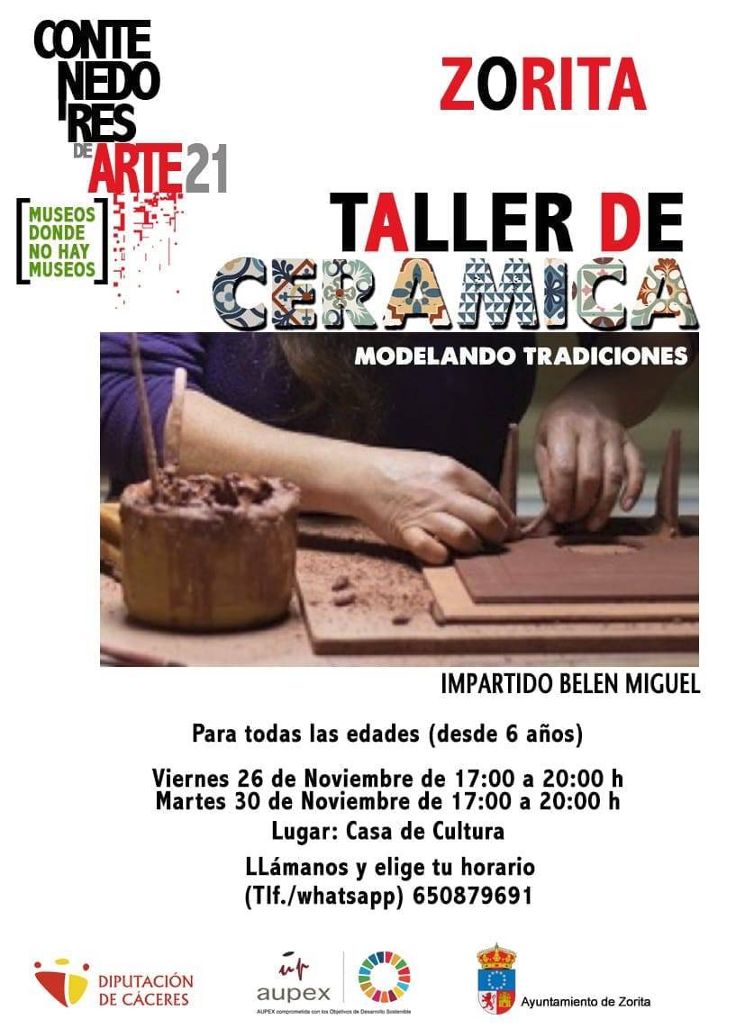 Taller de cerámica (2021) - Zorita (Cáceres)