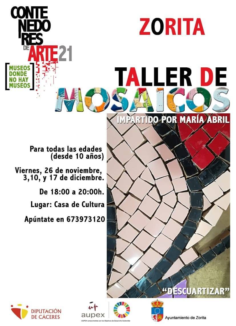Taller de mosaicos (2021) - Zorita (Cáceres)